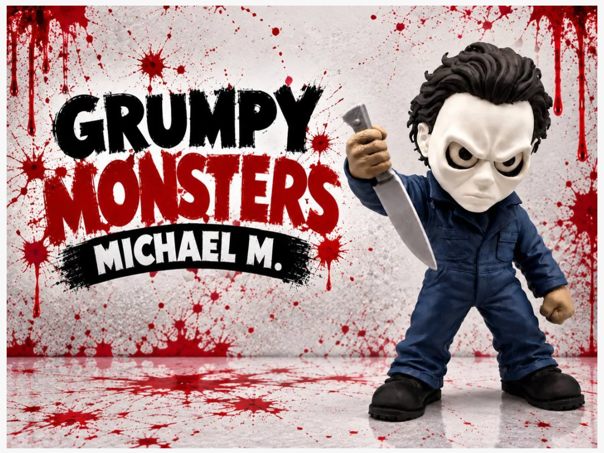 Grumpy Monsters - Michael Myers