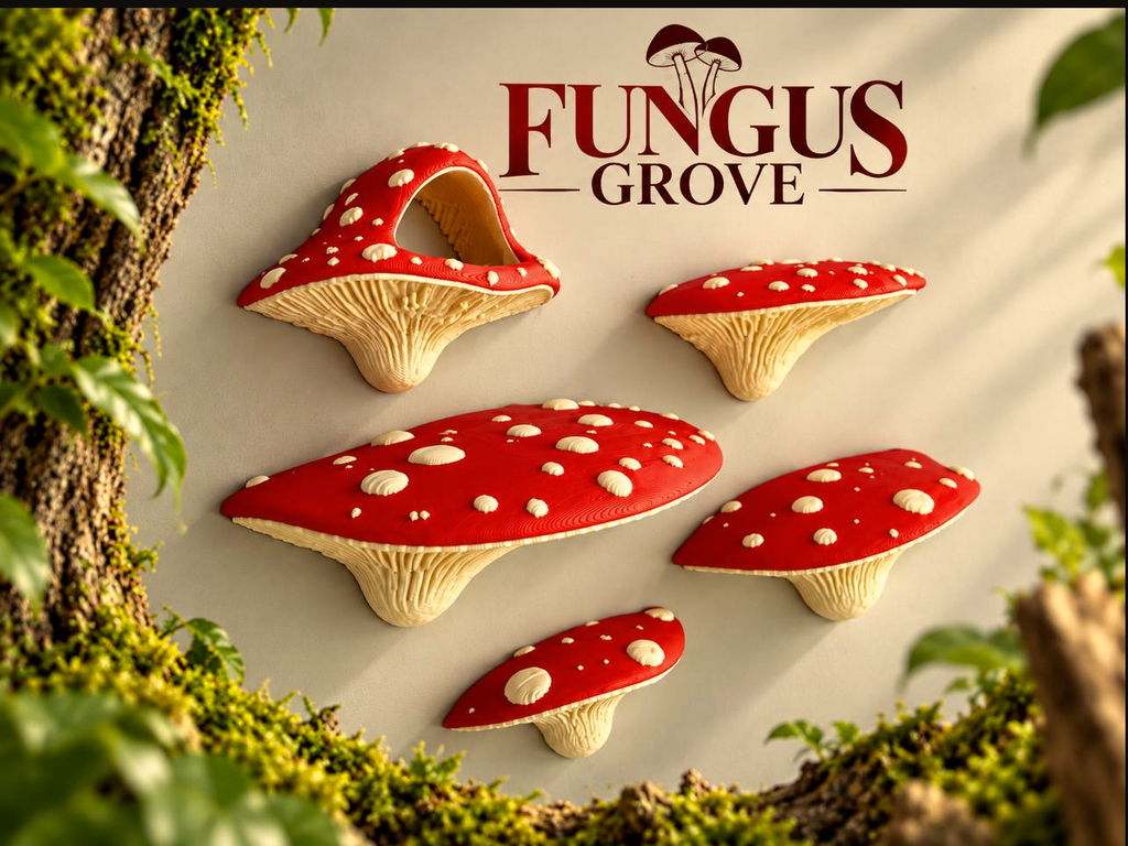 Fungus Grove – Fly Agaric Magnetic Mushroom Set