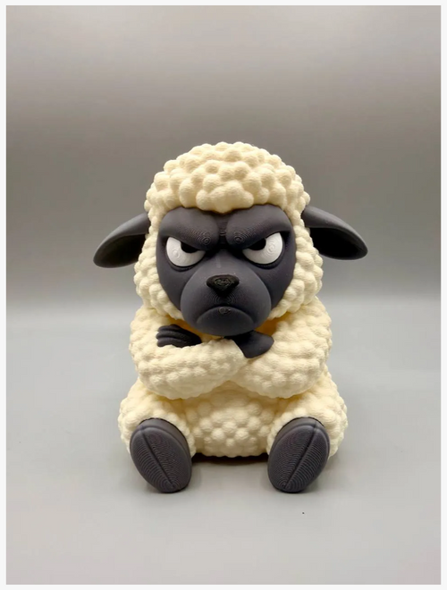 Grumpy Animals - Sheep