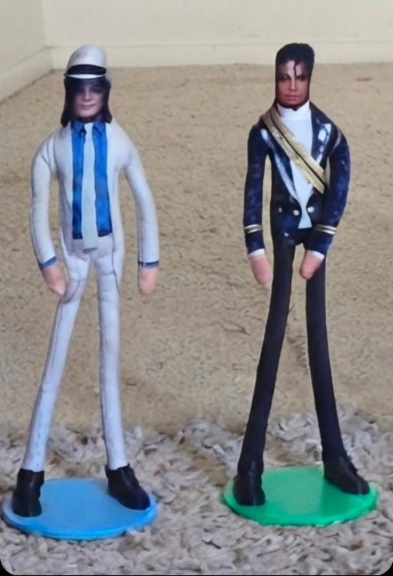 Michael Jackson Plush stand